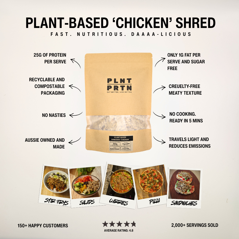 Plant Based Shredded 'Chicken'